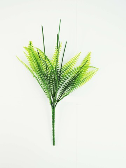 Подбукетник 7 веток с пластиковым папоротником