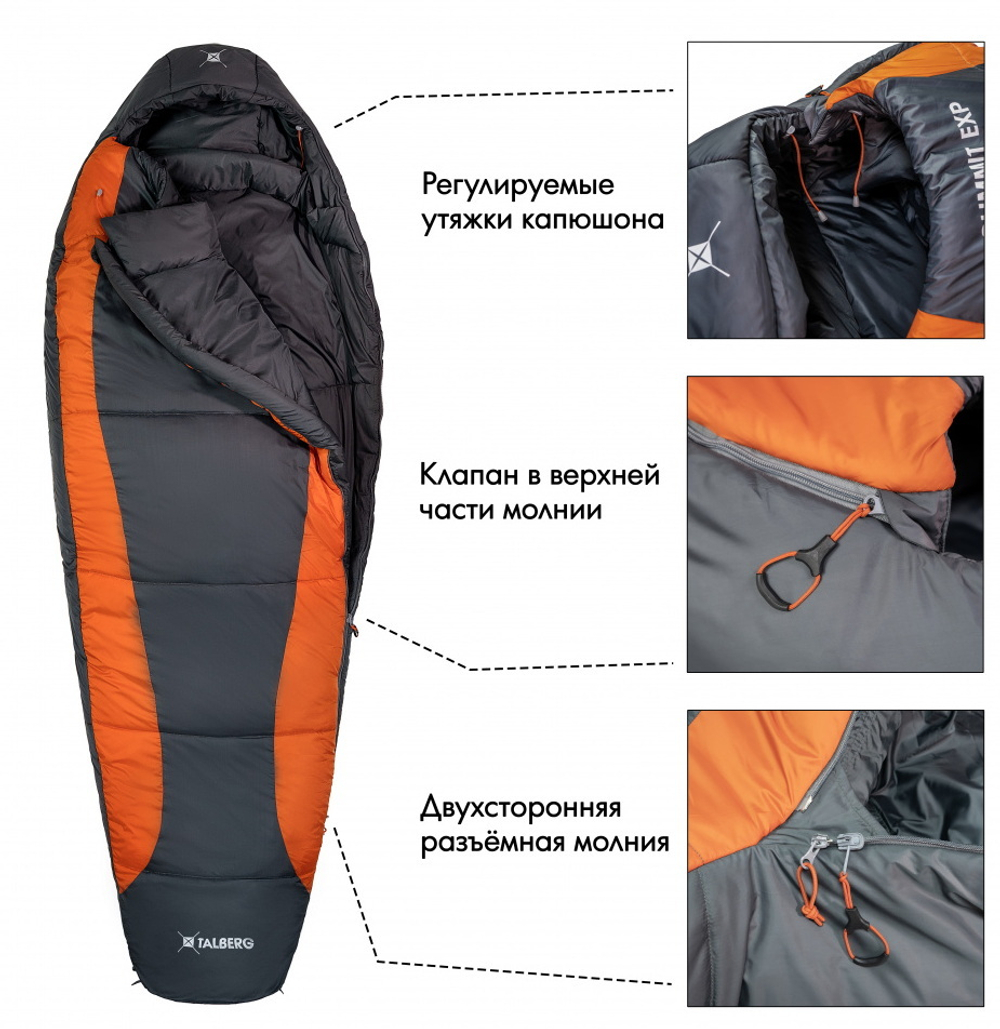 Спальный мешок Talberg Summit EXP -28 C