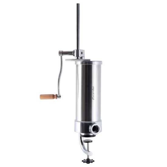 Шприц для колбас 3 кг. Kamille KM-6509 из нержавеющей стали с силиконовыми насадками