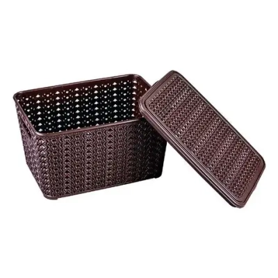 Шкатулка 5 л, Вязание, Шоколадный