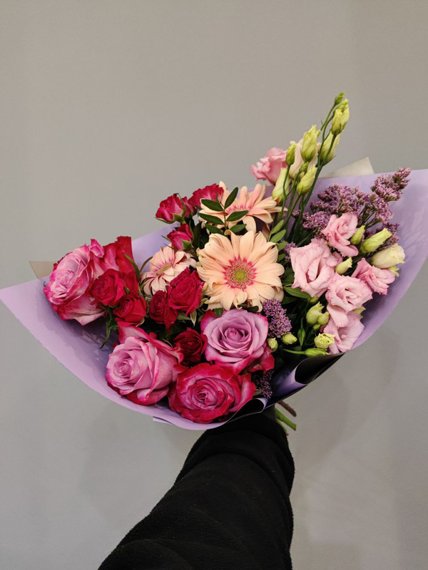 Букет "Малиновое лето" Букет "Малиновое лето"