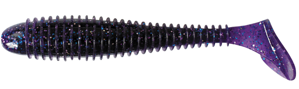 Приманка силиконовая Keitech Swing Impact FAT 4.3" #101S Green Pumpkin PP.