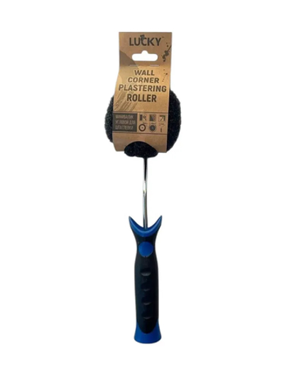 LUCKY Валик угловой для шпатлевки со съемной ручкой, ворс 16мм TarnamidPRO™ Ø100мм
