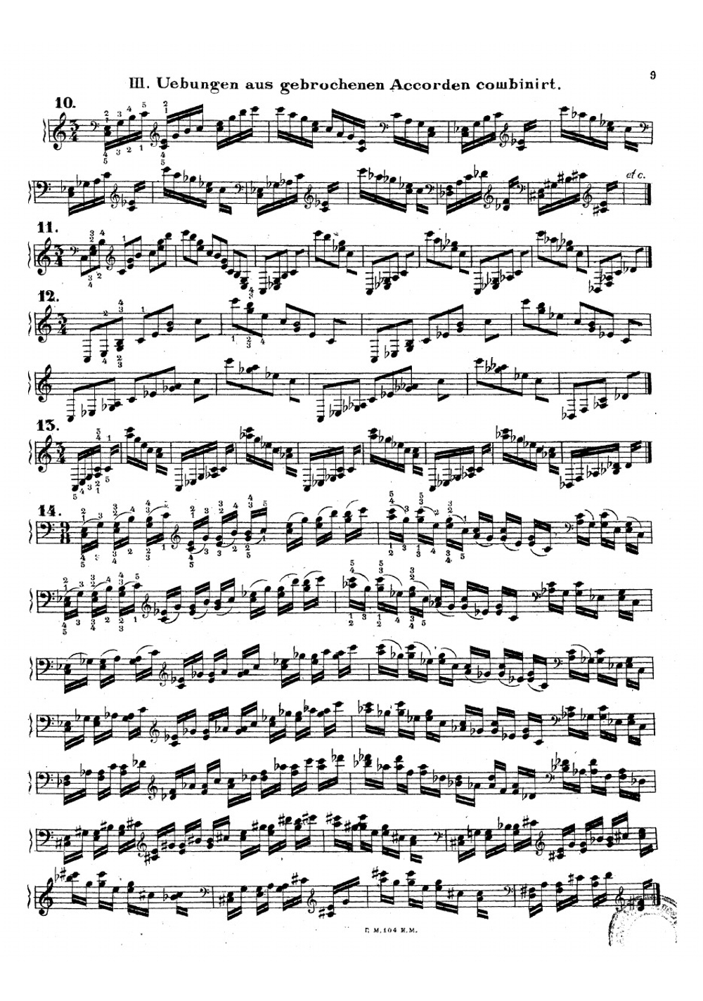 Tagliche studien Ежедневные упражнения | Таузиг Карл