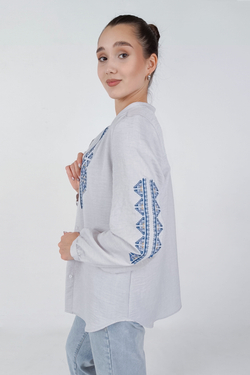 Блузка с чувашской вышивкой