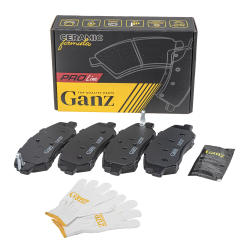 Колодки GANZ передние PRO-Line Ceramic HYUNDAI Santa Fe 06 / KIA Sorento 09 Арт.:GIJ09045C
