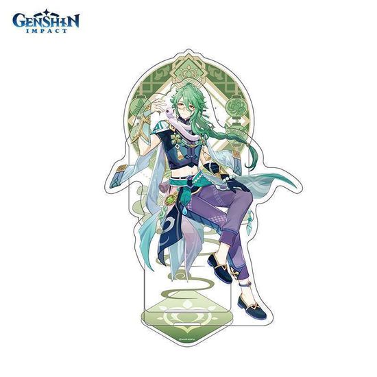 Акриловая фигурка Genshin Impact Girls Moon Harbor Baizhu 6976068142096