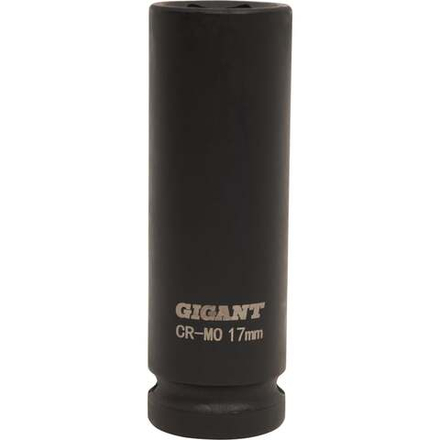 Головка ударная 6-ти гранная удлиненная 17 мм; 1/2"DR Gigant G-12-17Li