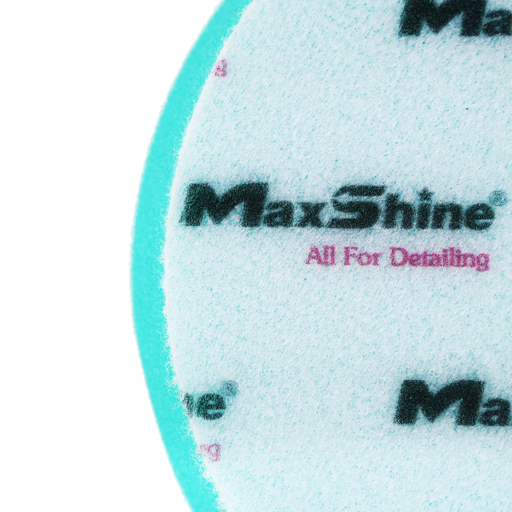 MaxShine High pro Поролоновый полировальный круг 130-155*30 мм, сильно режущий твердый, зеленый