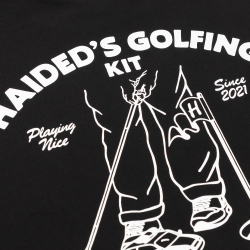 Футболка HAIDED GOLFING KIT Black