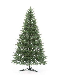 Искусственная елка Кавказская 210 см., 100% Литая хвоя, ЕлкиТорг (253210)