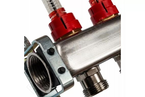 Коллектор STOUT 10 расходомеры нержавеющая сталь 27864