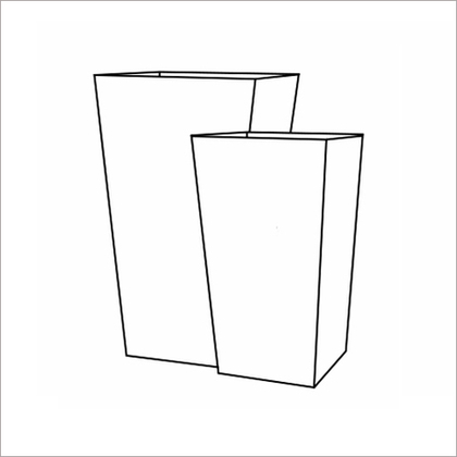 Кашпо, коллекция Surface, форма CONIC