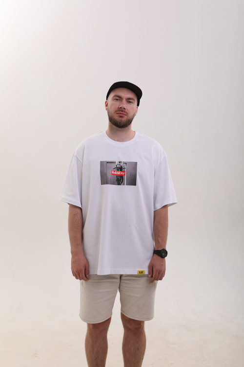 Футболка RollAllDay light weight white