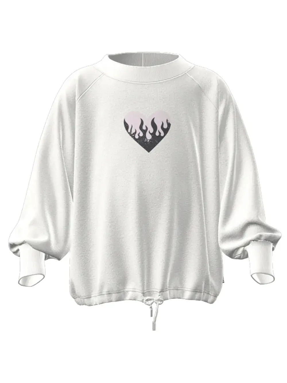 Свитшот для девочки осенний с завязками