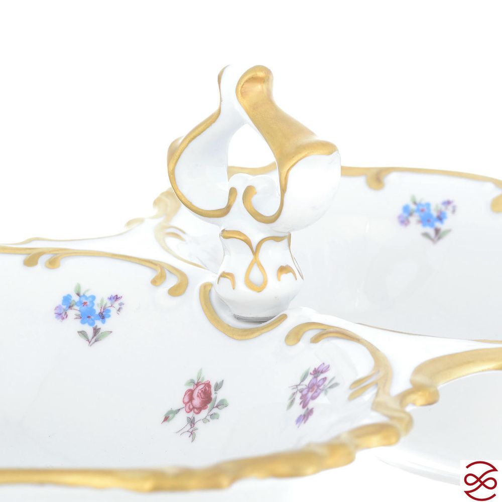 Менажница 2-я Queen's Crown Мелкие цветы 26 см