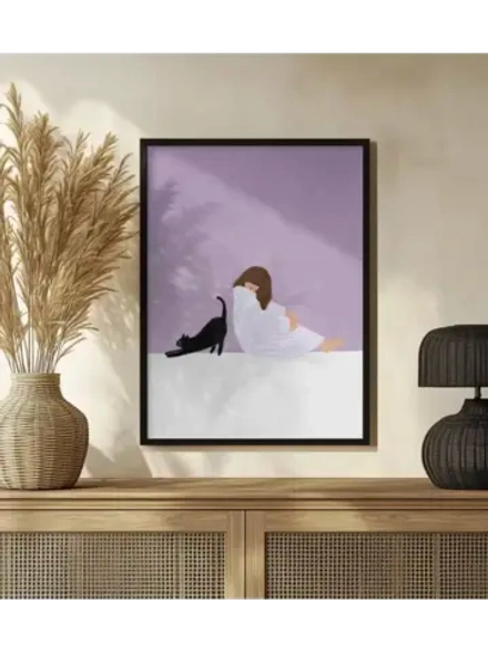 Постер интерьерный 30х40 см без рамки