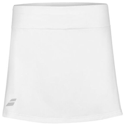 Юбка для девочки теннисная Babolat Play Skirt Girl - white/white