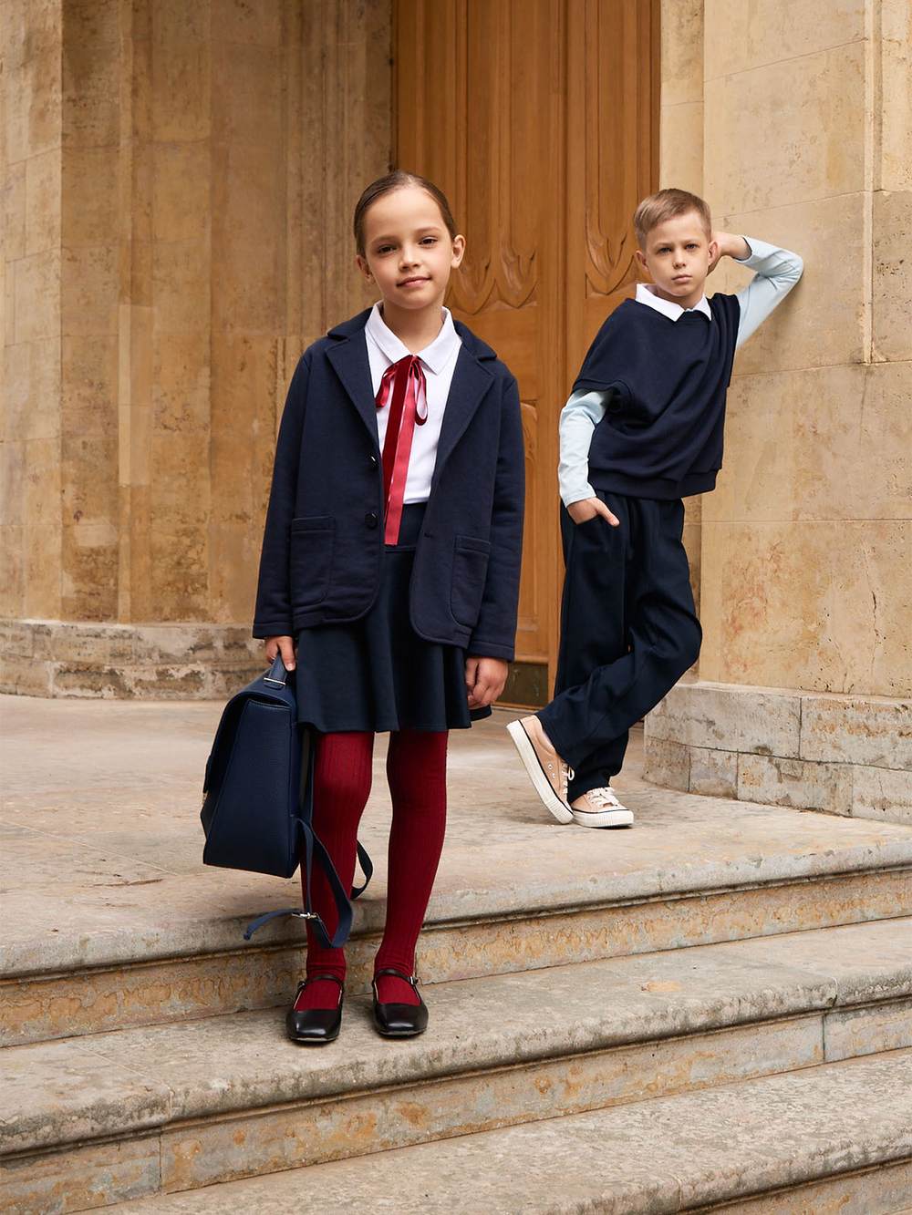 Пиджак Mjölk School Blue