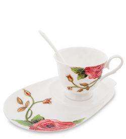 Pavone JS-11 Чайная пара «Роза Рафаэлло»