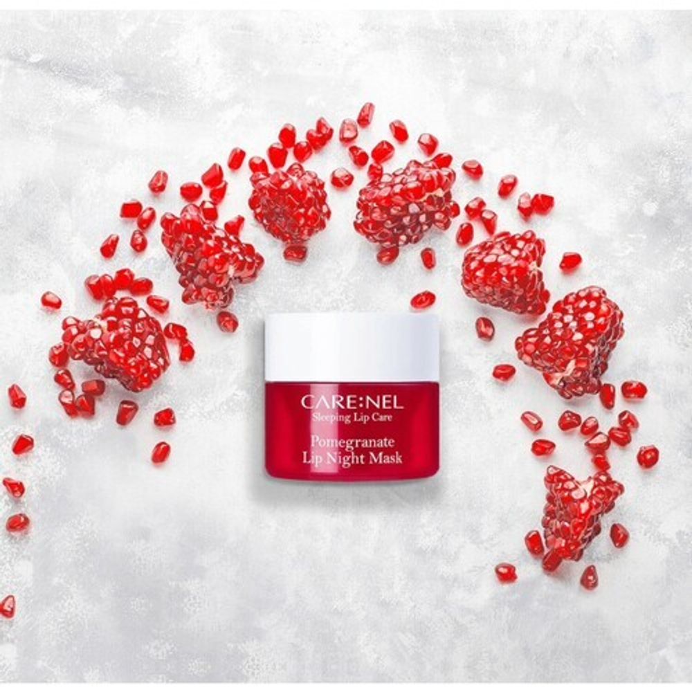 Маска для губ ночная с гранатом Care:Nel Pomegranate lip night mask (5г)