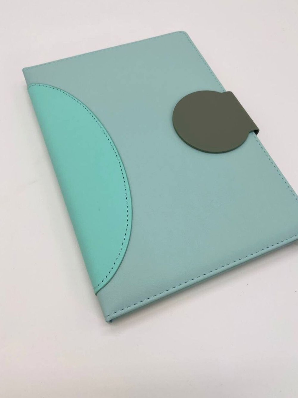 Блокнот В5 175*250мм линейка с магнитом 96 л бирюзовый (7699-2)