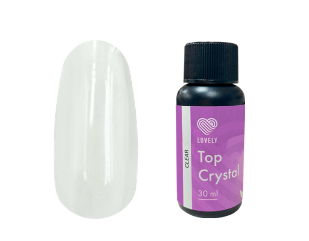 LOVELY Топ CRYSTAL без липкого слоя, 30 мл