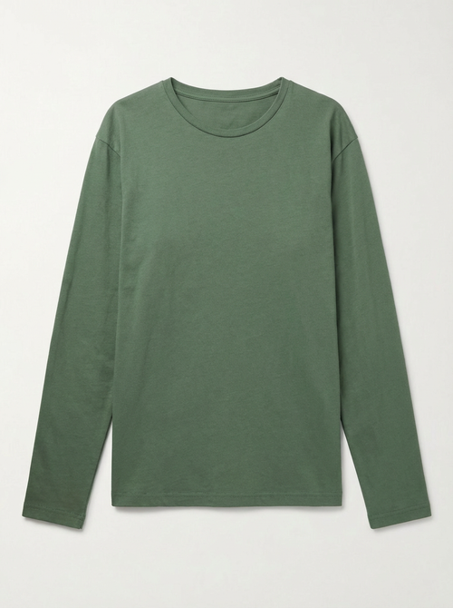 Лонгслив boyfriend из органического хлопка