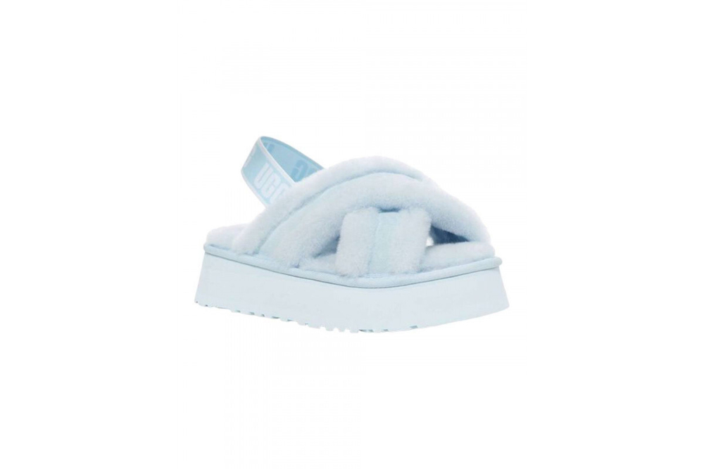 UGG W Disco Cross Slide Blue