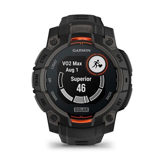 Умные часы Garmin Instinct 3 45 mm Solar Black