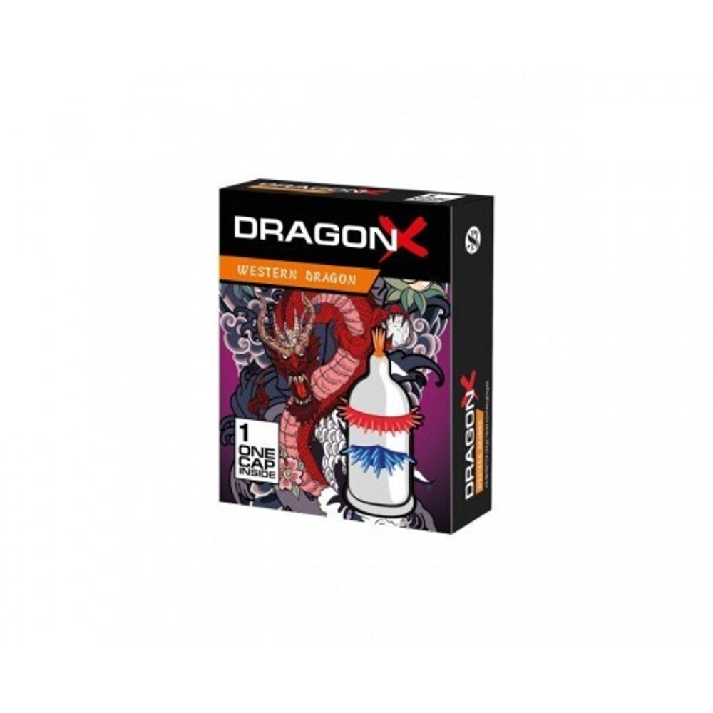 Насадка стимулирующая Sitabella Extender Дракон "WESTERN"