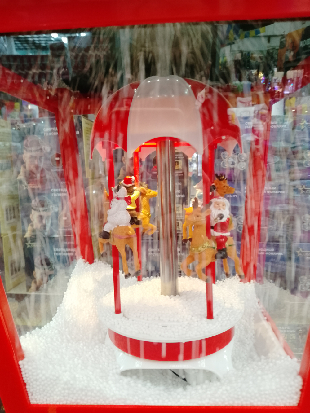 Рождественские уличные , музыкальные , снежные фонари 190 см