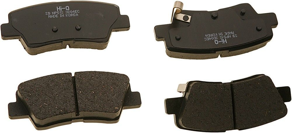 Колодки задние дисковые SOLARIS/RIO