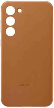 Samsung Galaxy S23+ Leather Case - Brown