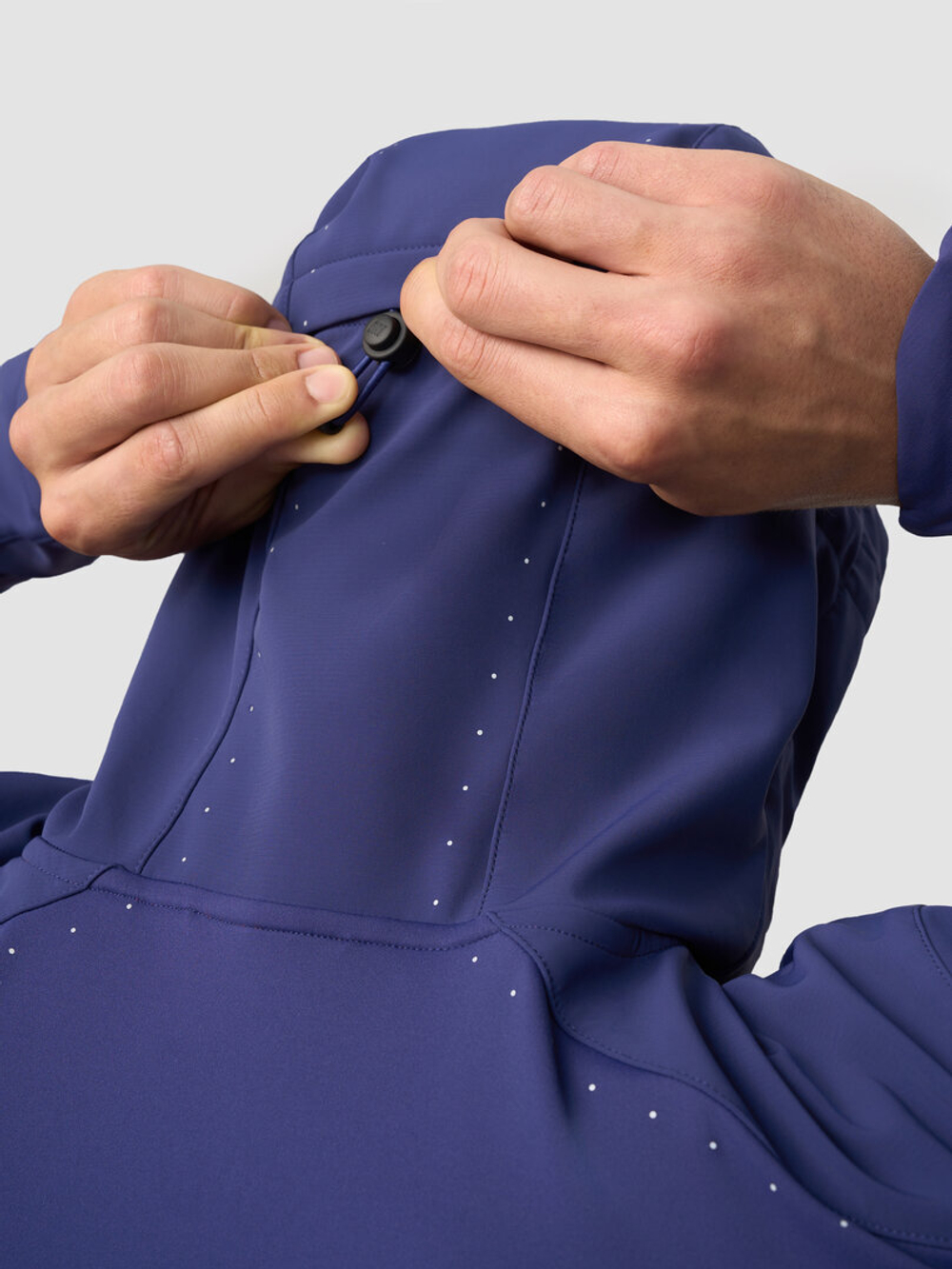 Зимняя беговая куртка GRI Темп 5.0 мужская темно-синяя