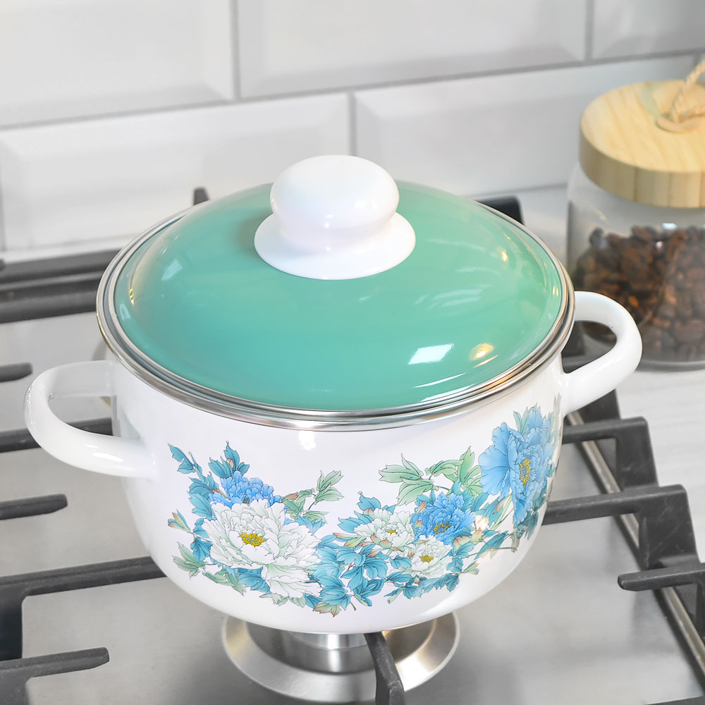 Кастрюля 2л "Голубой лотос"