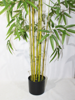 Искусственный бамбук Карибский 190см в кашпо