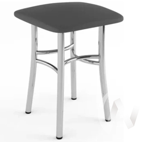 Табурет Классик (опора хром/серый матовый 800м)