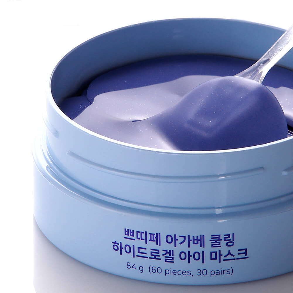 Охлаждающие гидрогелевые патчи с экстрактом агавы Petitfee Agave Cooling Hydrogel Eye Mask 60 шт.