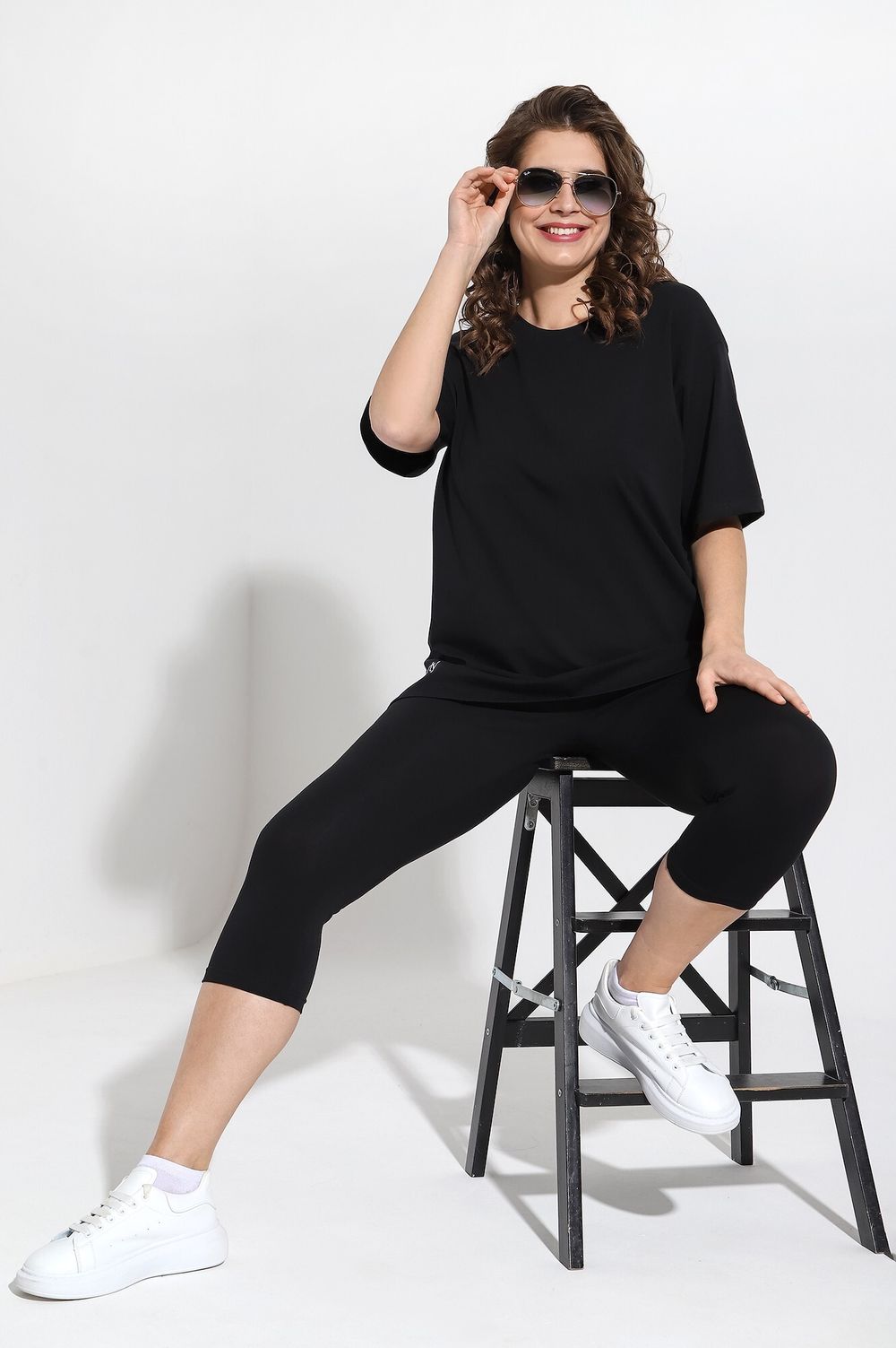 Костюм Стильная леди Виотекс ЧЁРНЫЙ