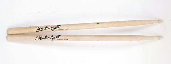 Барабанные палочки, деревянный наконечник, Leonty SLRock Studio Light Rock
