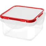 Контейнер для продуктов Modena квадратный 0,7л с защелками (бесцветный)