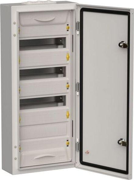 Корпус ЩРн-48 (1х48) TITAN 5 710х310х140 IP54 метал. сер. IEK TI5-50-N-048-54-7035