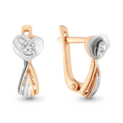 942148к Серьги из Золота с бриллиантами