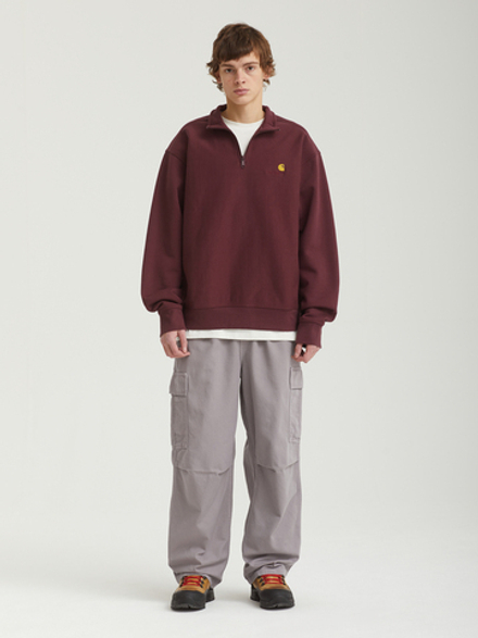 Мужская Толстовка Half Zip American Script