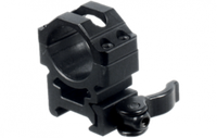 Кольца UTG Max Strength 25,4мм на Weaver, быстросъемные, средние