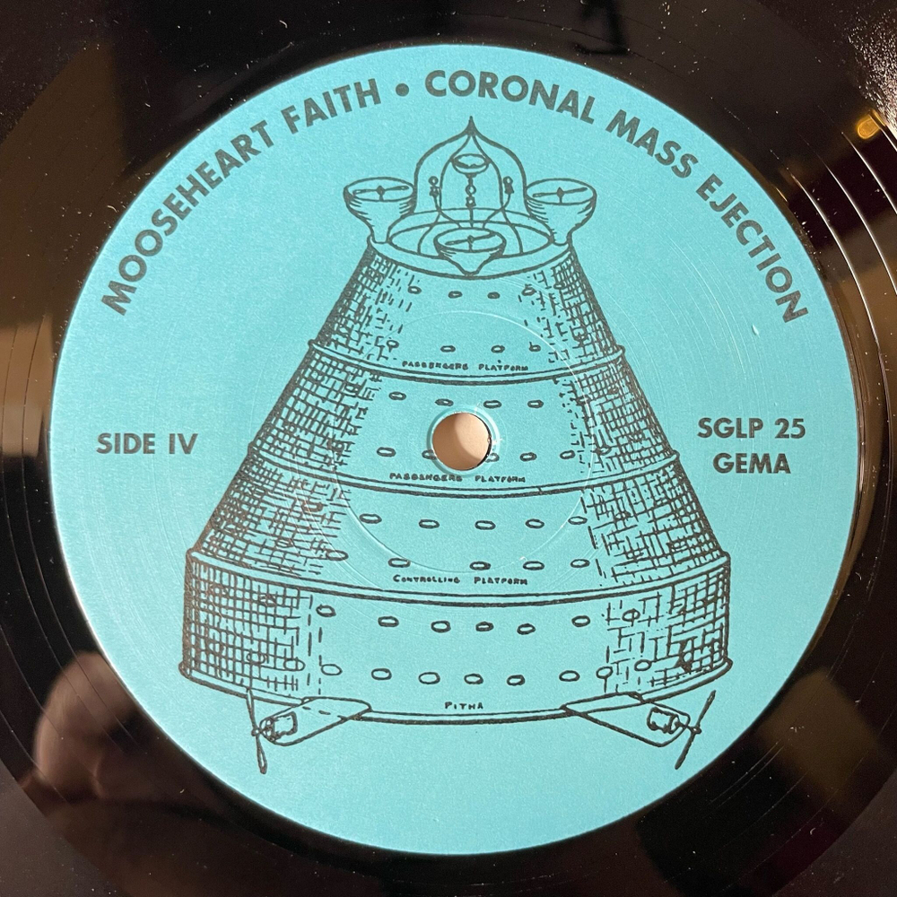 Винтажная виниловая пластинка LP Mooseheart Faith Coronal Mass Ejection (Germany 1998)