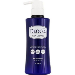 Гель для душа, для лица и тела Rohto Deoco Medicated Body Cleanse, 350мл.