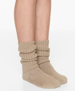 Oysho Хлопковые носки, рыжевато-коричневый