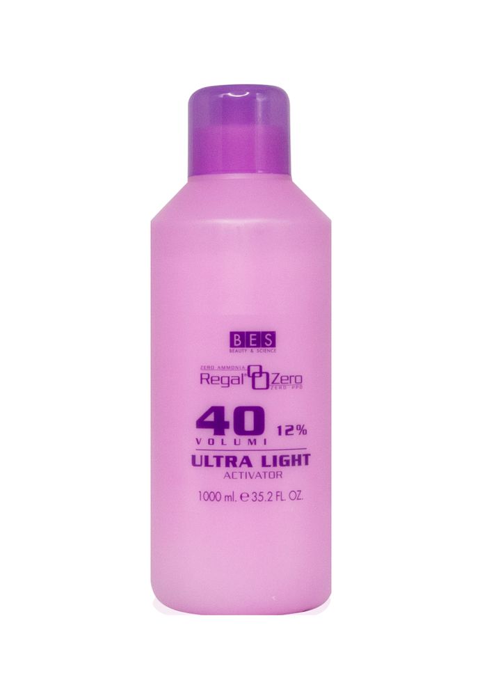 Активатор для окрашивания с ультраосветлением «Ultra Activator», 12%, Regal Zero, BES, 1000 мл.